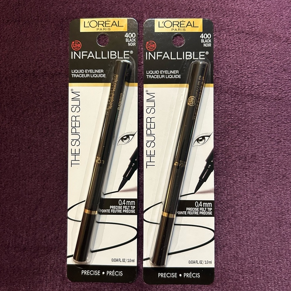 L’Oreal Paris - Infallible Liquid Eyeliner x 2 Bundle